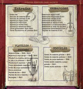 black and gold classy elegant restaurant menu